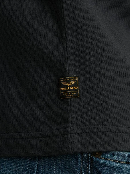 PME Legend Short sleeve r-neck textured jerse