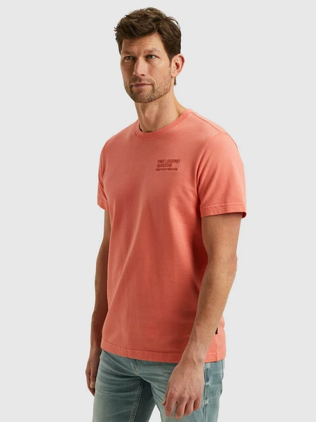 PME Legend Short sleeve r-neck textured jerse