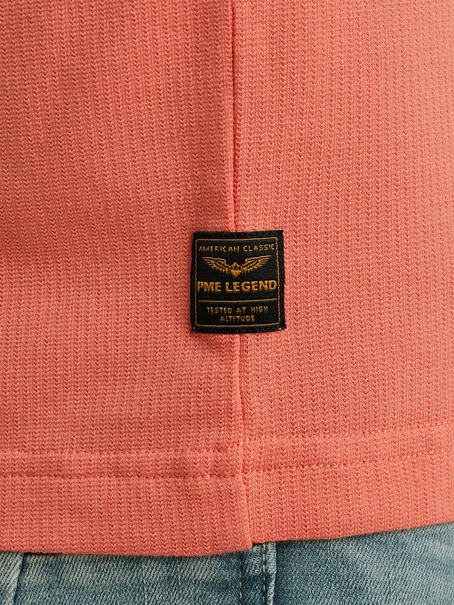 PME Legend Short sleeve r-neck textured jerse