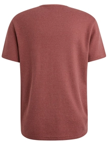 PME Legend Short sleeve r-neck textured strip