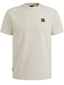 PME Legend Short sleeve r-neck textured yd st