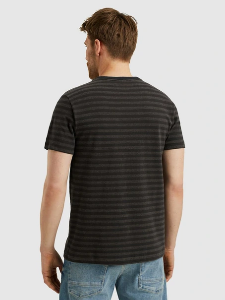 PME Legend Short sleeve r-neck textured yd st