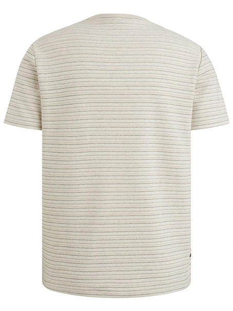 PME Legend Short sleeve r-neck textured yd st