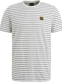 PME Legend Short sleeve r-neck yd melange str