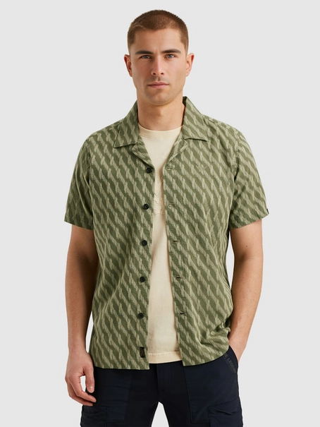 PME Legend Short Sleeve Shirt Clipped Dobby