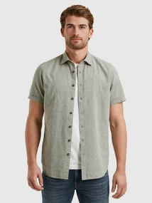 PME Legend Short Sleeve Shirt Ctn Linen 2 ton