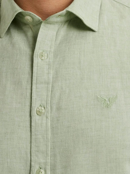 PME Legend Short Sleeve Shirt Ctn Linen 2 ton