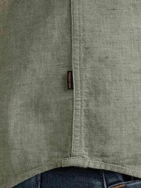 PME Legend Short Sleeve Shirt Ctn Linen 2 ton