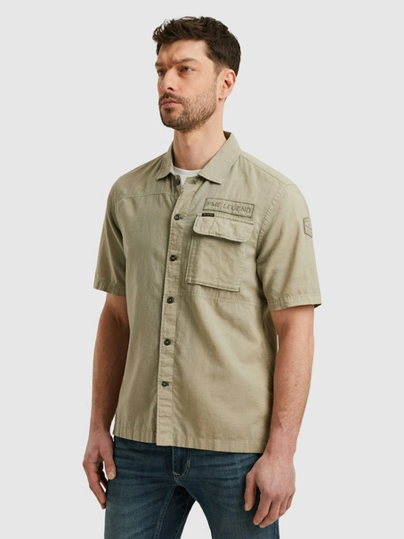 PME Legend Short Sleeve Shirt Ctn linen