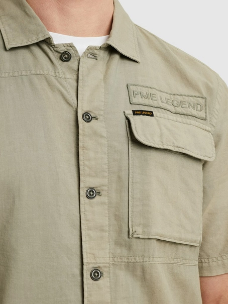 PME Legend Short Sleeve Shirt Ctn linen
