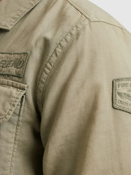 PME Legend Short Sleeve Shirt Ctn linen