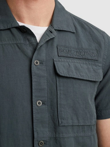 PME Legend Short Sleeve Shirt Ctn linen