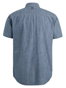 PME Legend Short Sleeve Shirt Indigo Chambray