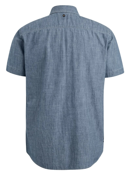 PME Legend Short Sleeve Shirt Indigo Chambray