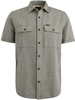 PME Legend Short Sleeve Shirt Linen dobby