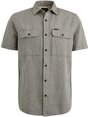 PME Legend Short Sleeve Shirt Linen dobby