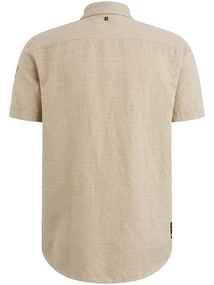 PME Legend Short Sleeve Shirt Linen dobby
