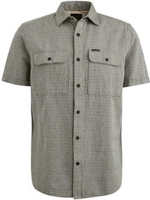 PME Legend Short Sleeve Shirt Linen dobby