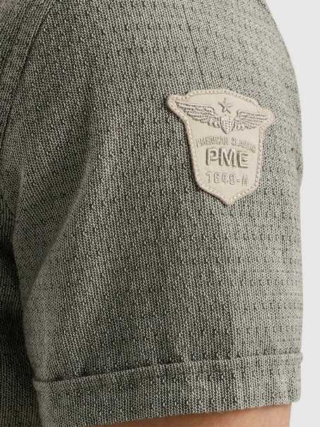 PME Legend Short Sleeve Shirt Linen dobby