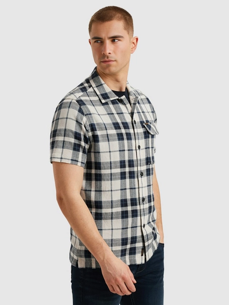 PME Legend Short Sleeve Shirt Mattweave YD Ch