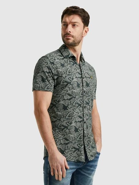 PME Legend Short Sleeve Shirt Print on Jersey