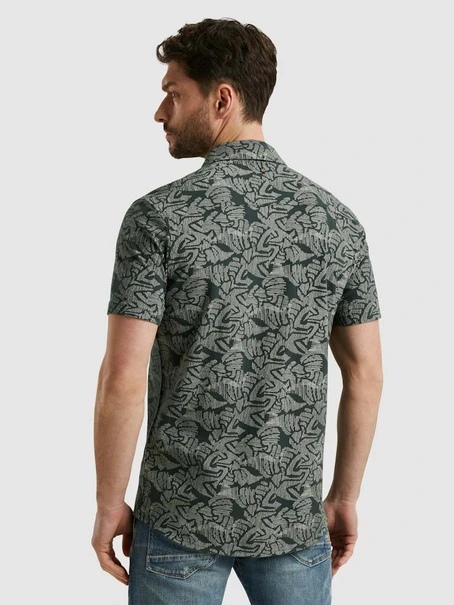 PME Legend Short Sleeve Shirt Print on Jersey