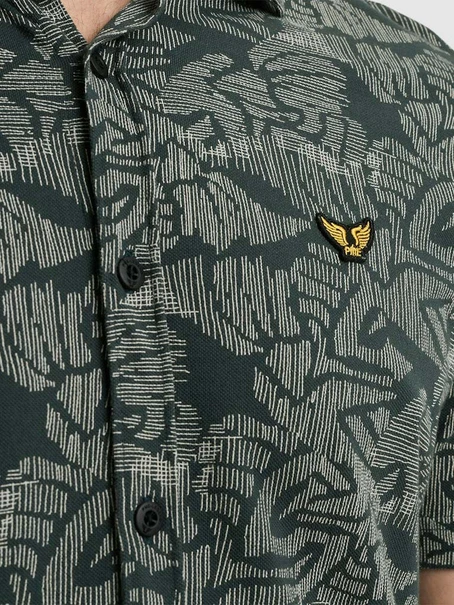 PME Legend Short Sleeve Shirt Print on Jersey