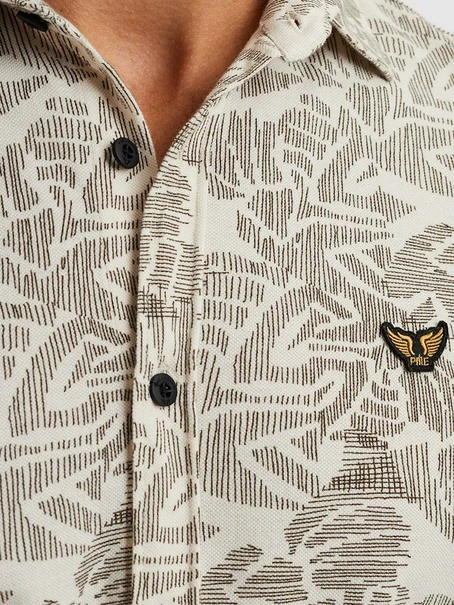 PME Legend Short Sleeve Shirt Print on Jersey