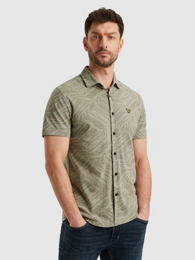 PME Legend Short Sleeve Shirt Print on Jersey