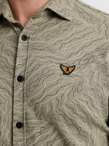 PME Legend Short Sleeve Shirt Print on Jersey