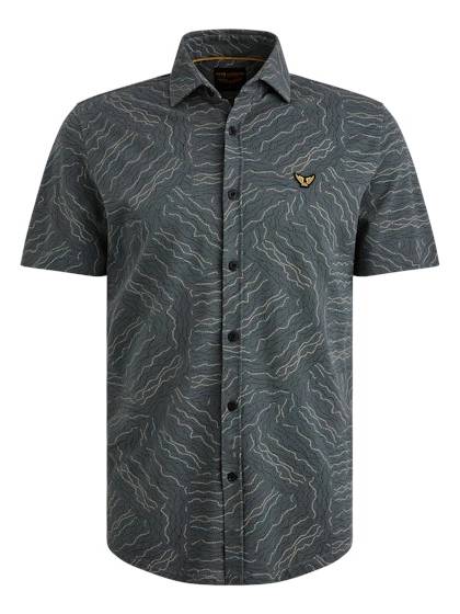 PME Legend Short Sleeve Shirt Print on Jersey