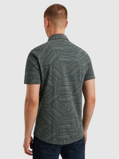 PME Legend Short Sleeve Shirt Print on Jersey