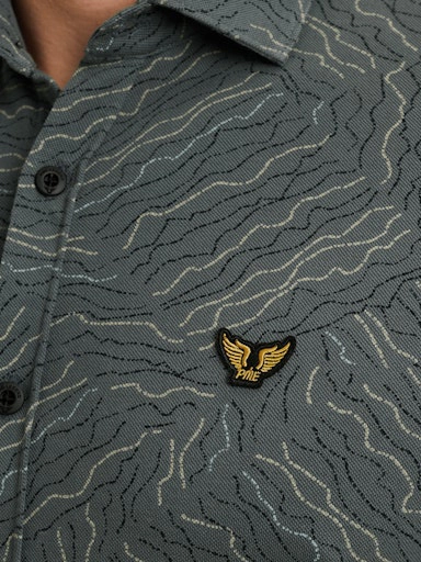 PME Legend Short Sleeve Shirt Print on Jersey