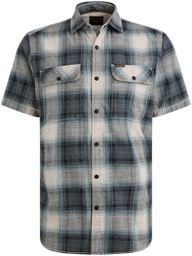 PME Legend Short Sleeve Shirt Slub Weave yarn