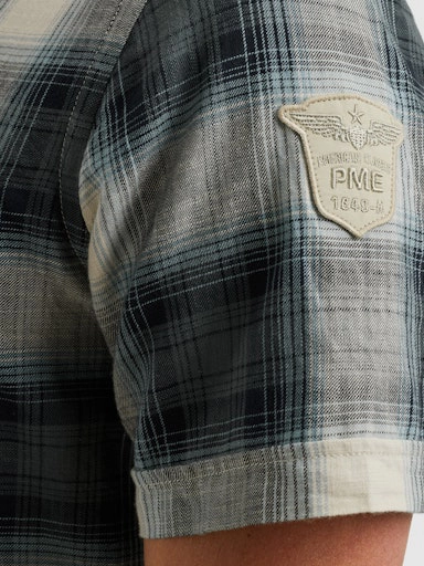 PME Legend Short Sleeve Shirt Slub Weave yarn