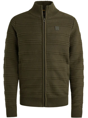 PME Legend Zip jacket cotton structure knit