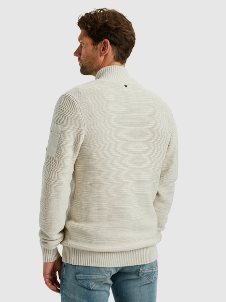 PME Legend Zip jacket cotton structure knit