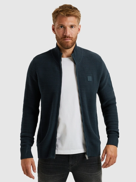 PME Legend Zip jacket cotton structure knit