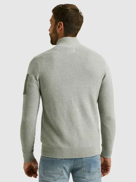 PME Legend Zip jacket cotton structure knit