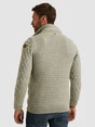 PME Legend Zip jacket heavy knit mixed yarn