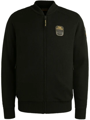 PME Legend Zip jacket heavy knit mixed yarn