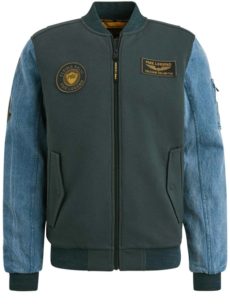 PME Legend Zip jacket interlock jacquard twil