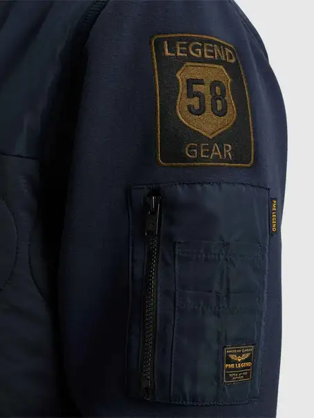 PME Legend Zip jacket interlock nylon mix