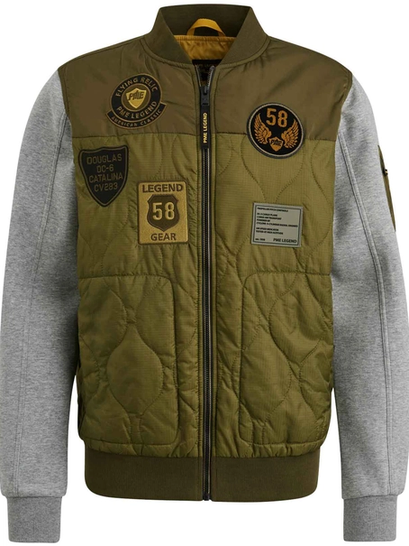 PME Legend Zip jacket interlock nylon mix