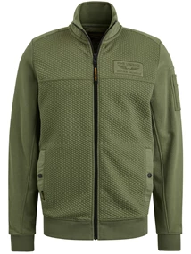 PME Legend Zip jacket jacquard interlock swea