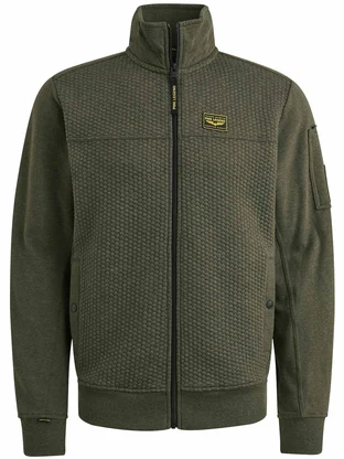 PME Legend Zip jacket jacquard interlock swea