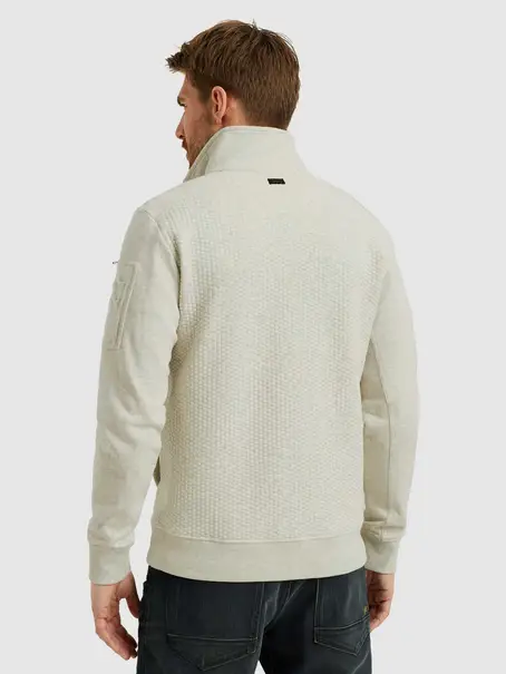 PME Legend Zip jacket jacquard interlock swea
