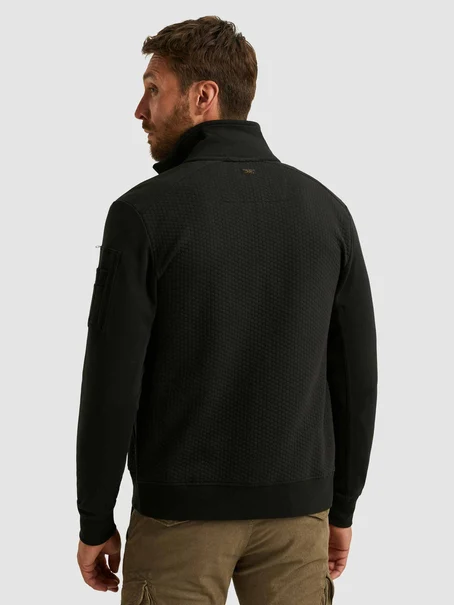 PME Legend Zip jacket jacquard interlock swea