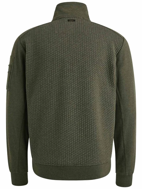 PME Legend Zip jacket jacquard interlock swea