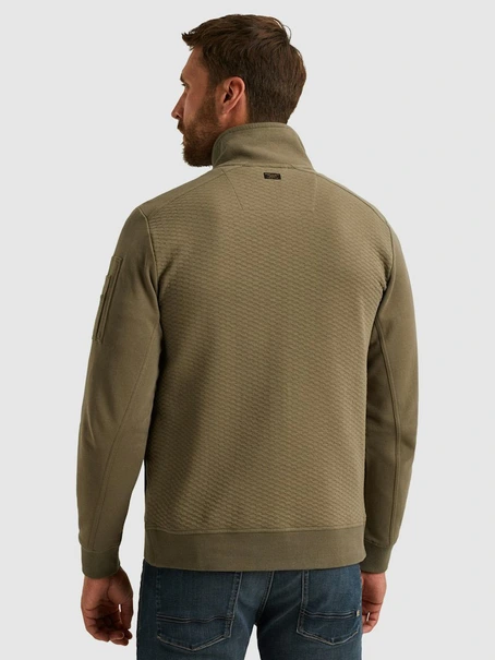 PME Legend Zip jacket jacquard interlock swea